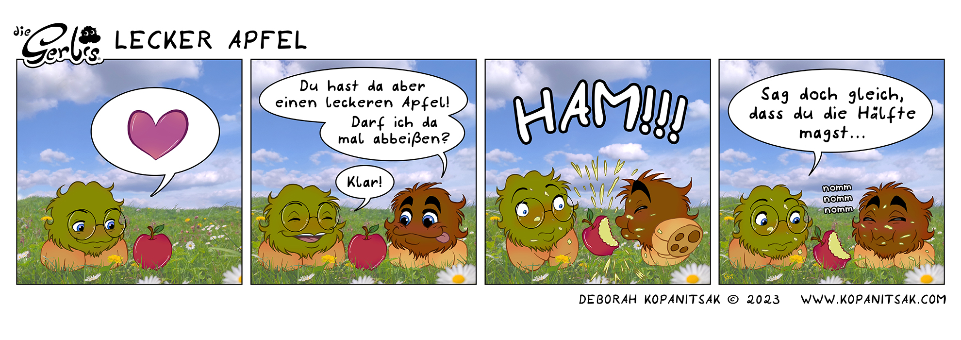 2023-03-03 Gerli Cartoon - Der Apfel_k